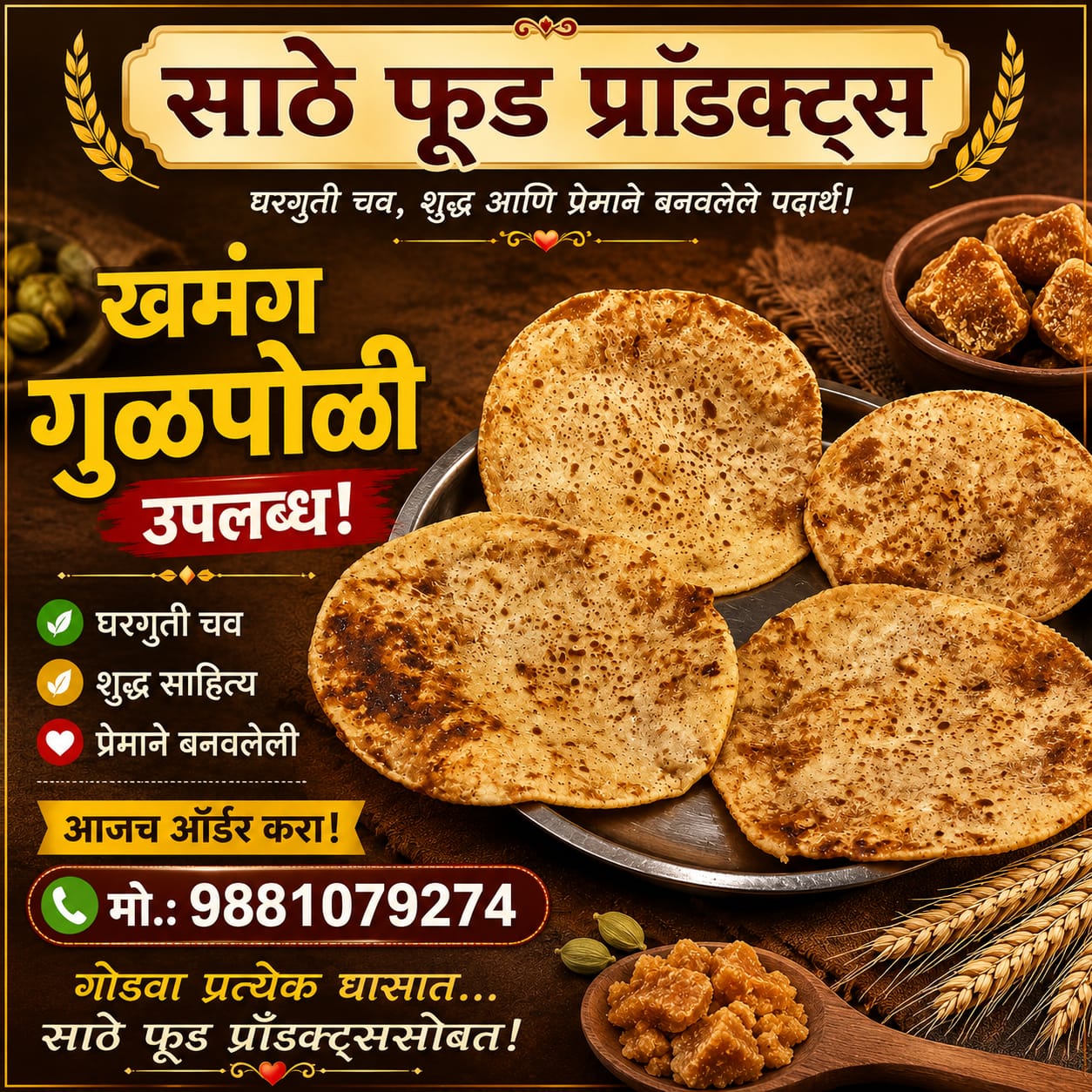 Sathe Food Products Gulpoli Specialty